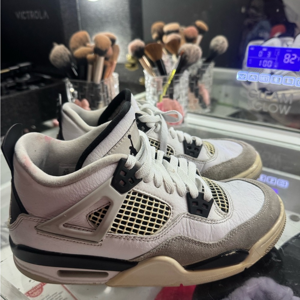 Jordan Women's Sneakers - White, Black, Gray